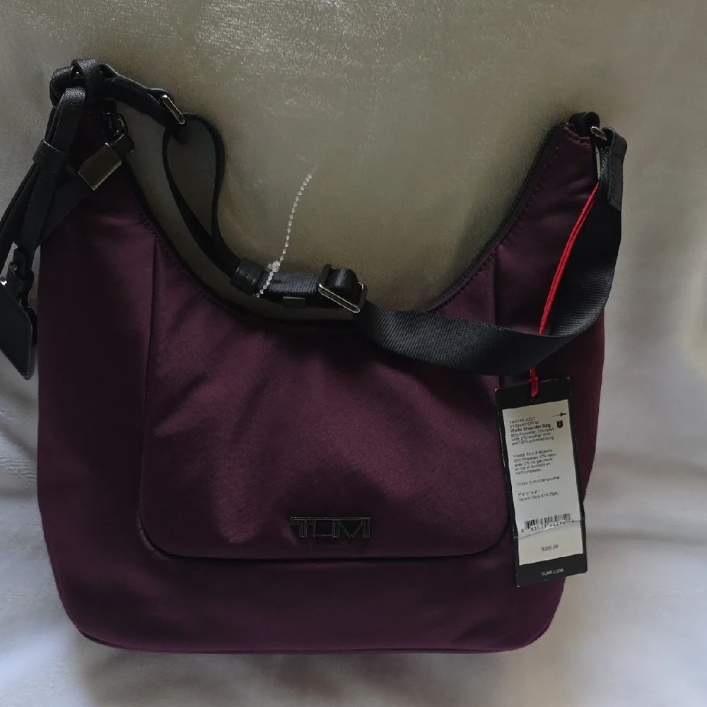 TUMI Dark‎ Purple (SWEET PLUM) Crossbody Bag